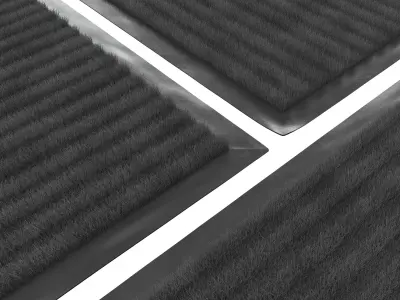 Walk-off carpet 3D model