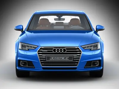 Audi A4 B9 3D model
