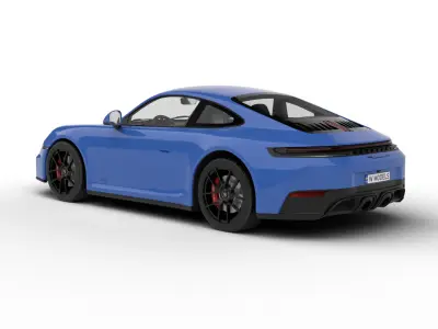 Porsche 911 Carrera GTS 2025 3d model 3D model