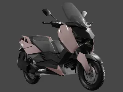 motorcycle XMAX 3D model