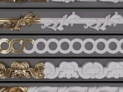 Trim Ornament 32 3D model