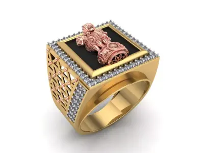 The Ashoka Ring 3D print model