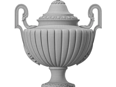 Leonardo antique vase art 123 3D model