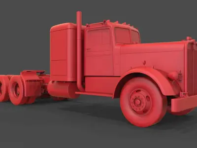 Kenworth 521  3D print model