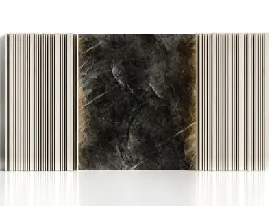 Ripple wall 3D model