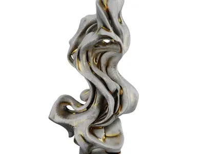 Harmony Sculpture Low-poly 3D model