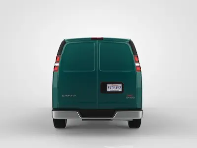 GMC Savana Van 1997 3D model