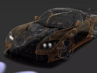 Mazda RX-7 Veilside 3D model