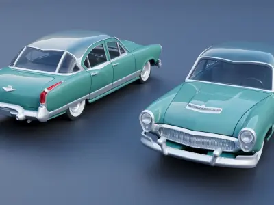 Kaiser Manhattan 1954 3D print model