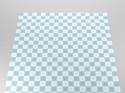 Persian Carpet Collection-vol15-4k texture Low-poly 3D model