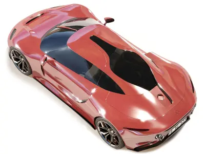 Juleitta cars Low-poly 3D model