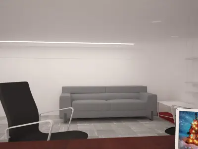 OFFICE INTERIOR DESIGN 3D MODEL 3D model