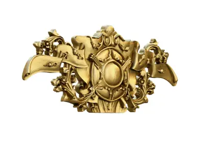 classic decor ornament 05  3D model