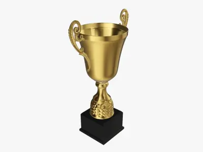 Cup trophy 07 v2 3D model