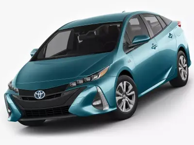 Toyota Prius Prime 2017 3D model