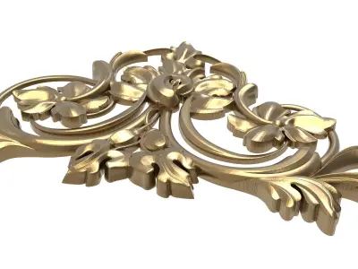  decorative pattern ready for 3D printing 3D model 431