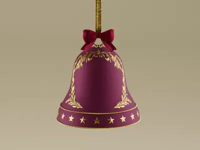Christmas Bell 3D model