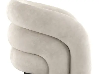 Armchair Hugo 3D model