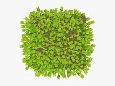 Plant artificial 06 3D model