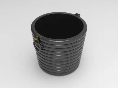 Ujo Plant Pot 3D model
