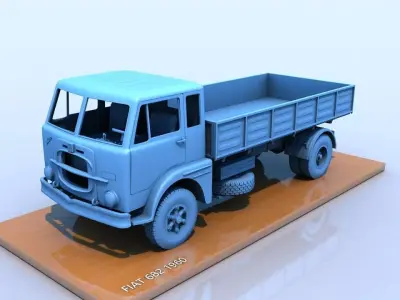 Fiat 682 1960 3D print model