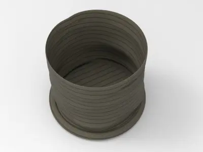 Coti Storage Basket Low-poly 3D model