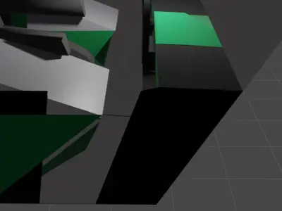 MACHINE cab robot Free 3D model