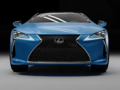 Lexus LC500 3D model