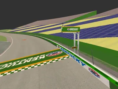 Flagstand  Free low-poly 3D model