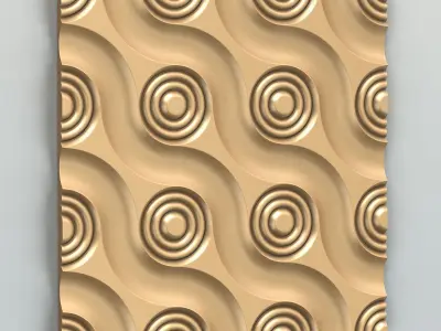 Wall panel 016 3D model
