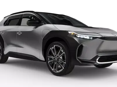 Toyota bZ4X 2023 Low-poly 3D model