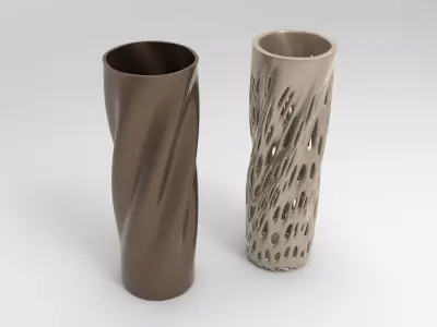 Vase Voronoi 92 3D print model