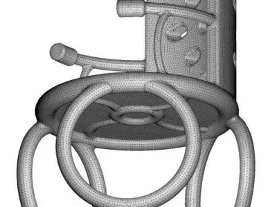 Kids Toy Creative Chair 3D print model