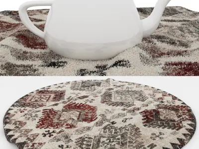 Rugs No 520 Low-poly 3D model