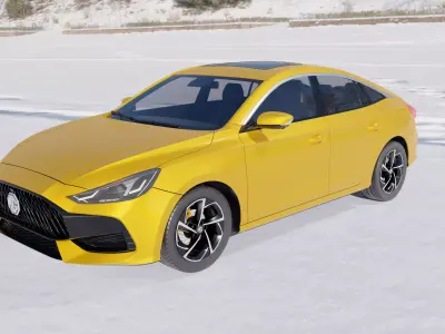 MG 5 300TGI 2021 3D model