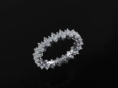Women Ring 34 3D print model