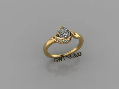 FASION RING 3D model 29