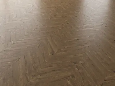 Parquet Oak Estate NEW Brushed set 1 3D model