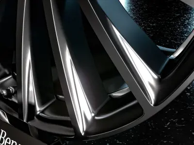 Wheel Mercedes S65 Forged AMG 3D model