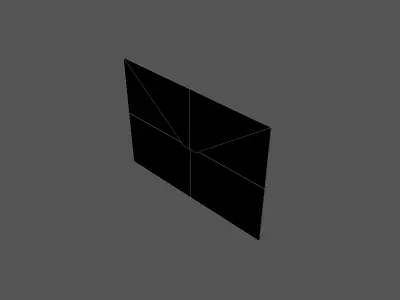 Envelope v1 002 Low-poly 3D model