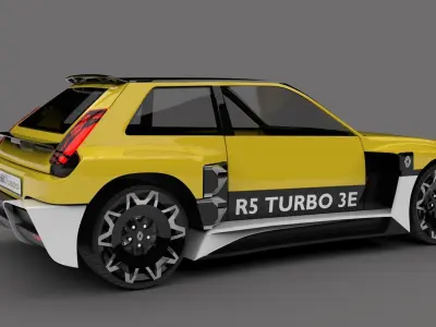 R5 Turbo 3E 3D model