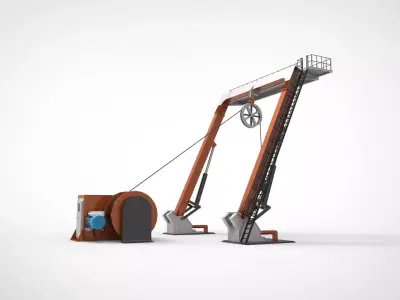 Offshore Lifting Equipment 3D model