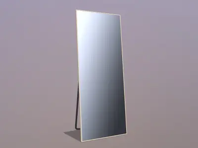 Square Mirror 3D model