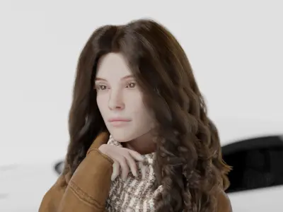 Gia By Kstudios Low-poly 3D model