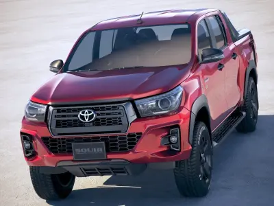 Toyota Hilux Revo Rocco 2018 3D model