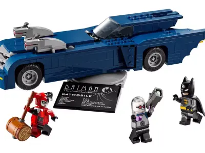 TwindBricks3D - 76274-Batman-with-the-Batmobile-vs-Harley-Quinn  3D print model
