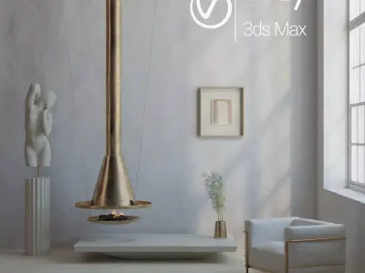 Full Scene - Instagram Style Interior Design  3D model