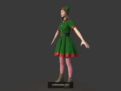 CHRISMAS AND NEW YEAR PACK  3D Model Collection