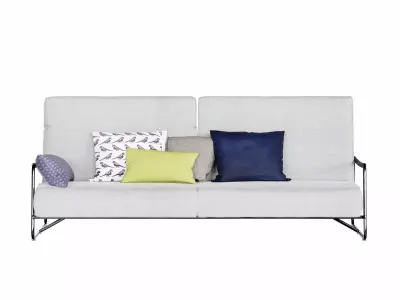 modern sofa 3D model 13
