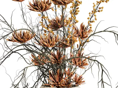 Autumn Bouquet 3D model purchase